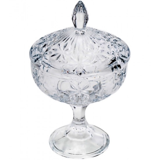 Bombonière 24cm Perseus Com Tampa e Base